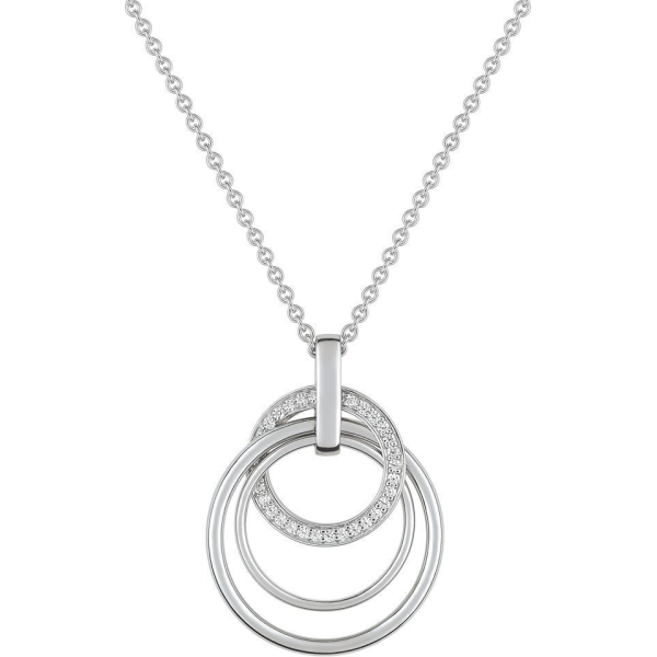 Collier  Argent 925/1000 Oxyde de Zirconium