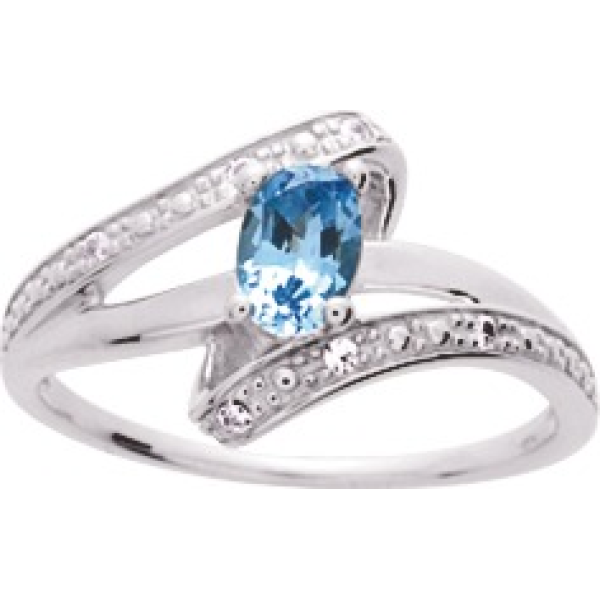 Bague  Argent 925/1000 Oxyde de Zirconium