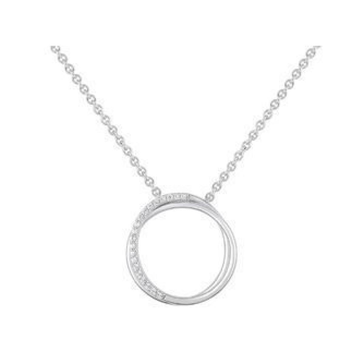 Collier  Argent 925/1000 Oxyde de Zirconium