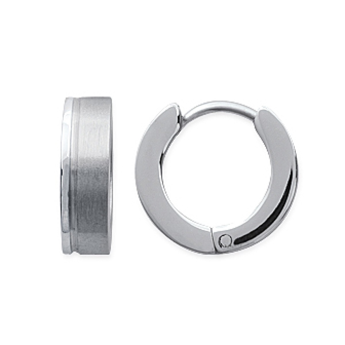 Boucles d'Oreilles  Acier