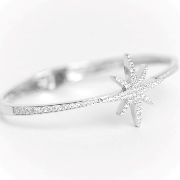 Bracelet  Argent 925/1000 Oxyde de Zirconium