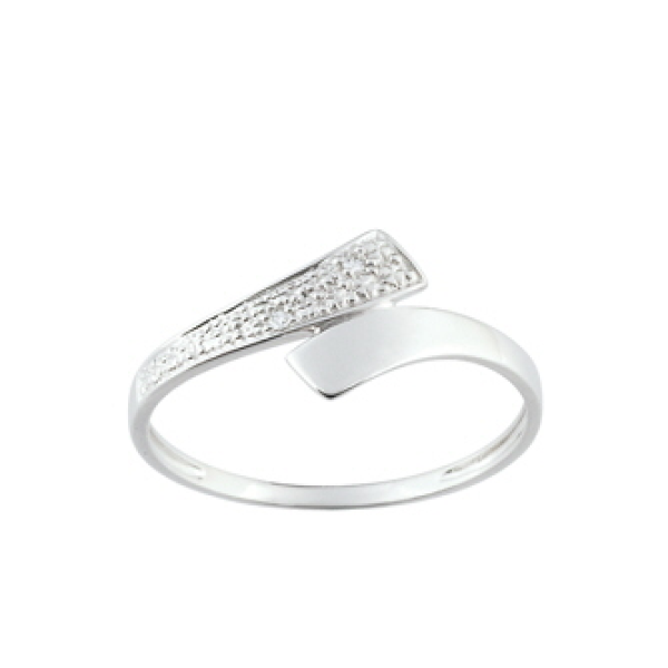 Bague  Or 375/1000 Diamant