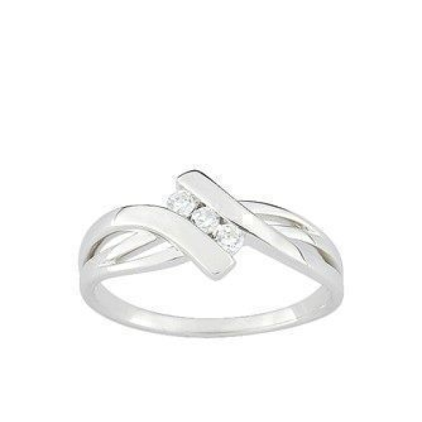 Bague  Argent 925/1000 Oxyde de Zirconium
