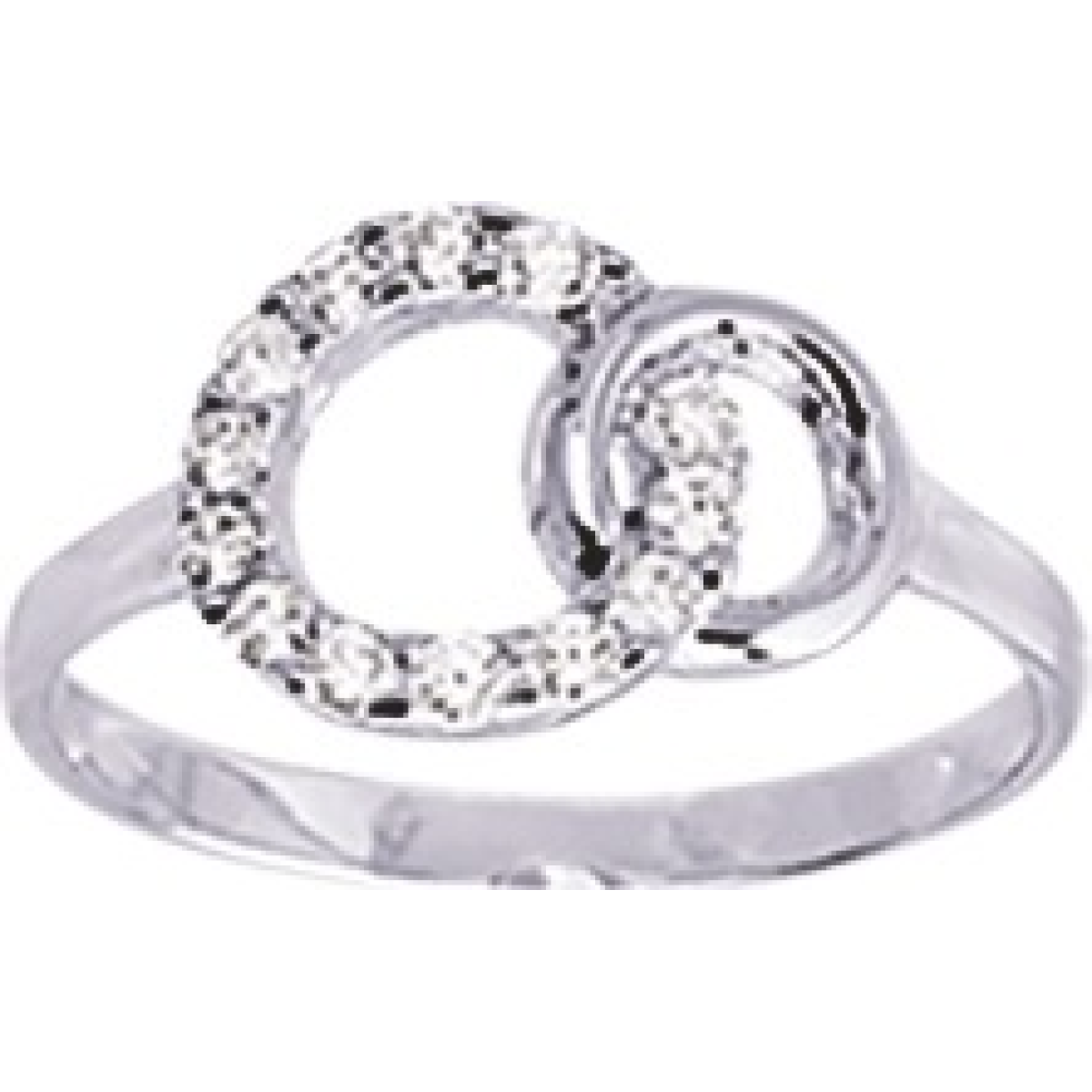 Bague  Argent 925/1000 Oxyde de Zirconium