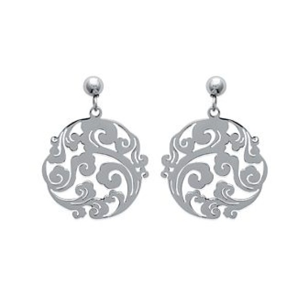 Boucles d'Oreilles  Acier