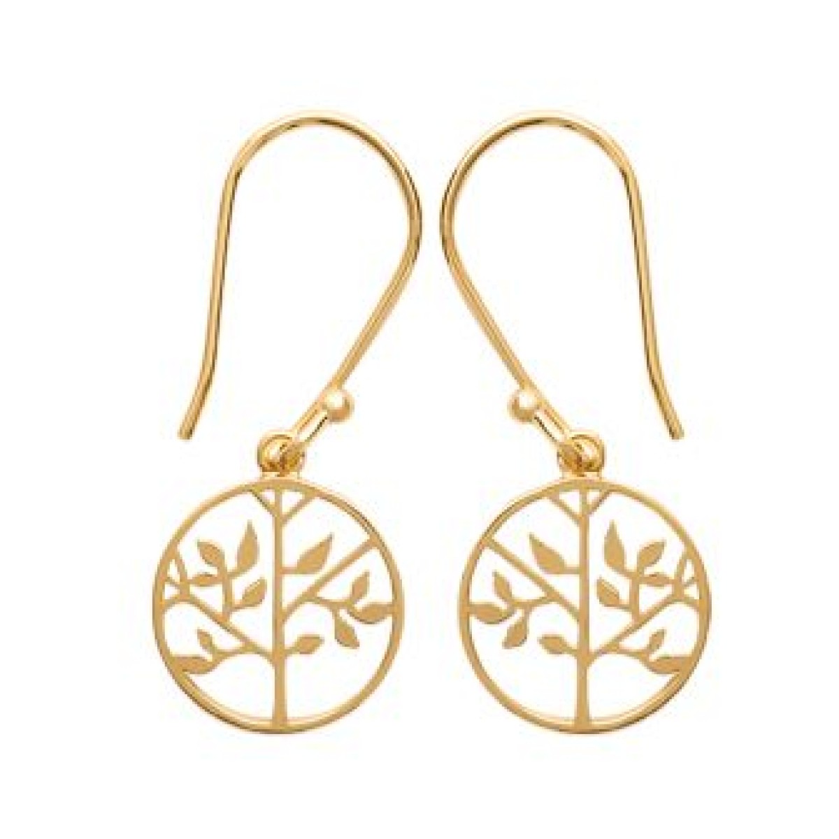 Boucles d'Oreilles  Plaqué Or