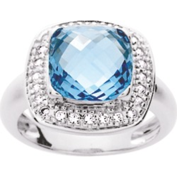 Bague  Argent 925/1000 Oxyde de Zirconium