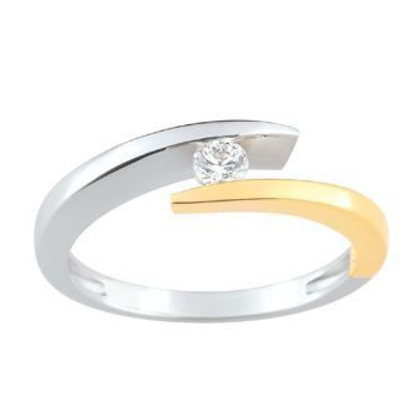 Bague  Or 750/1000 Diamant