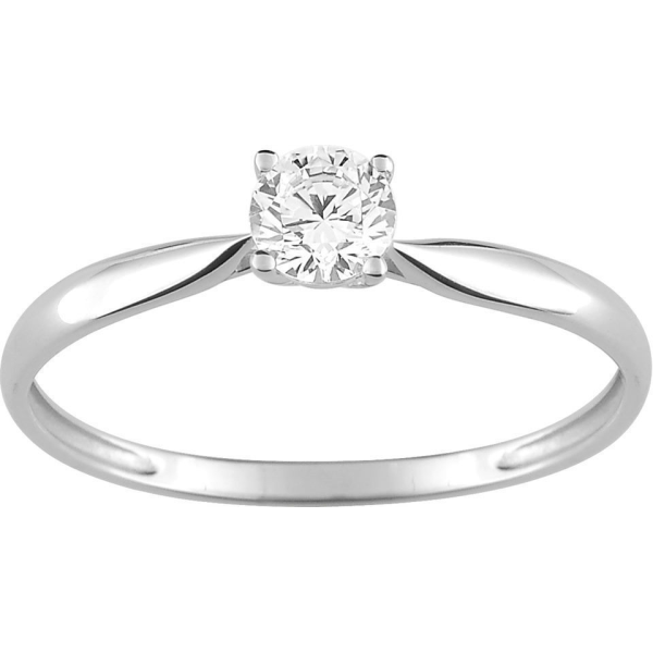 Bague  Or 375/1000 Oxyde de Zirconium