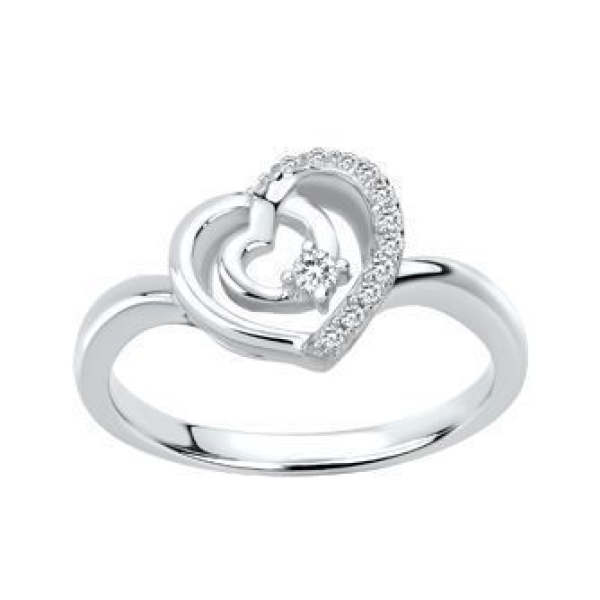 Bague  Argent 925/1000 Oxyde de Zirconium