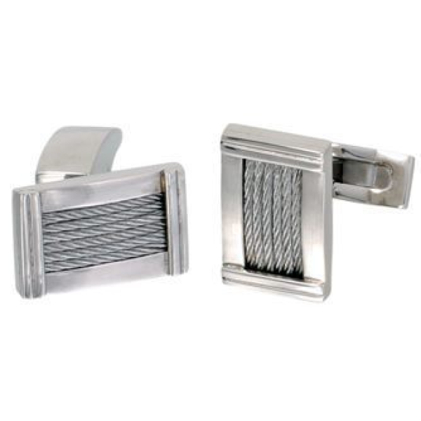 Bouton de Manchette  Acier