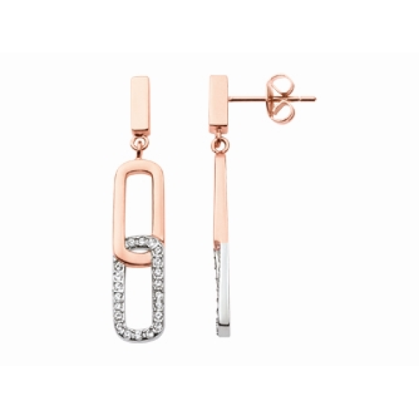 Boucles d'Oreilles  Acier