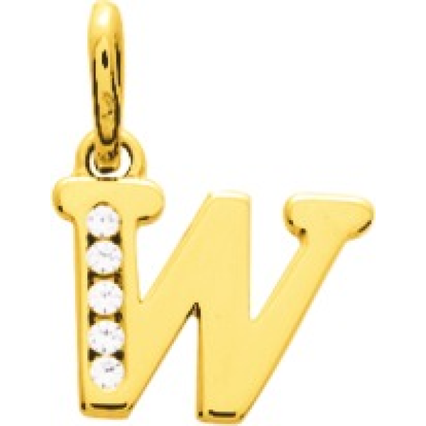 Pendentif  Plaqué Or Oxyde de Zirconium