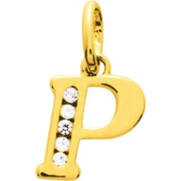 Pendentif  Plaqué Or Oxyde de Zirconium
