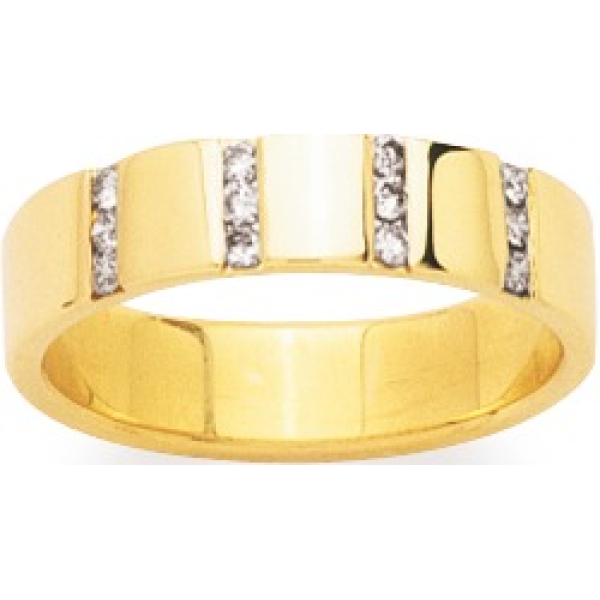 Alliance  Or 750/1000 Diamant