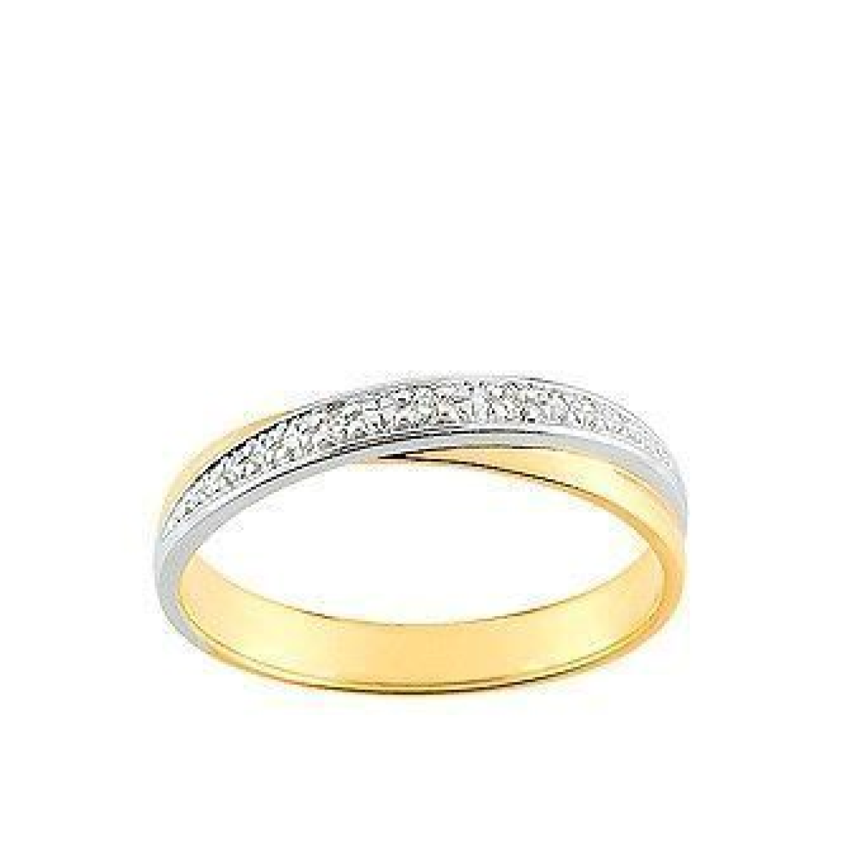Alliance  Or 750/1000 Diamant