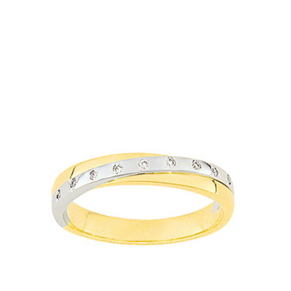 Alliance  Or 750/1000 Diamant