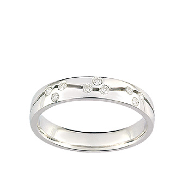 Alliance  Or 750/1000 Diamant