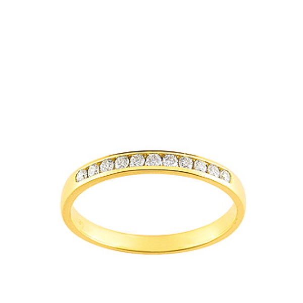 Alliance  Or 750/1000 Diamant