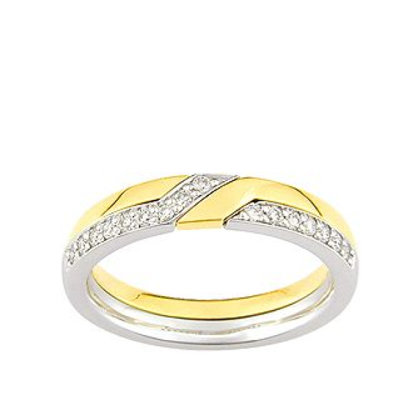 Alliance  Or 750/1000 Diamant
