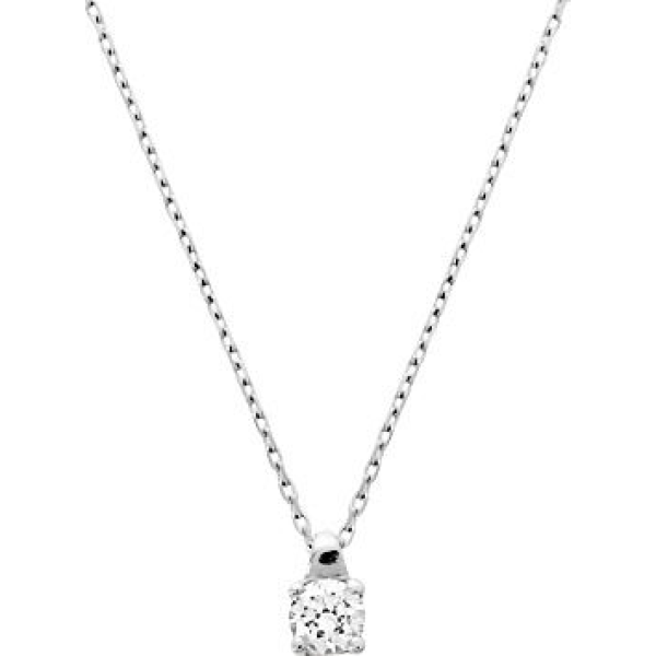 Collier  Or 750/1000 Oxyde de Zirconium