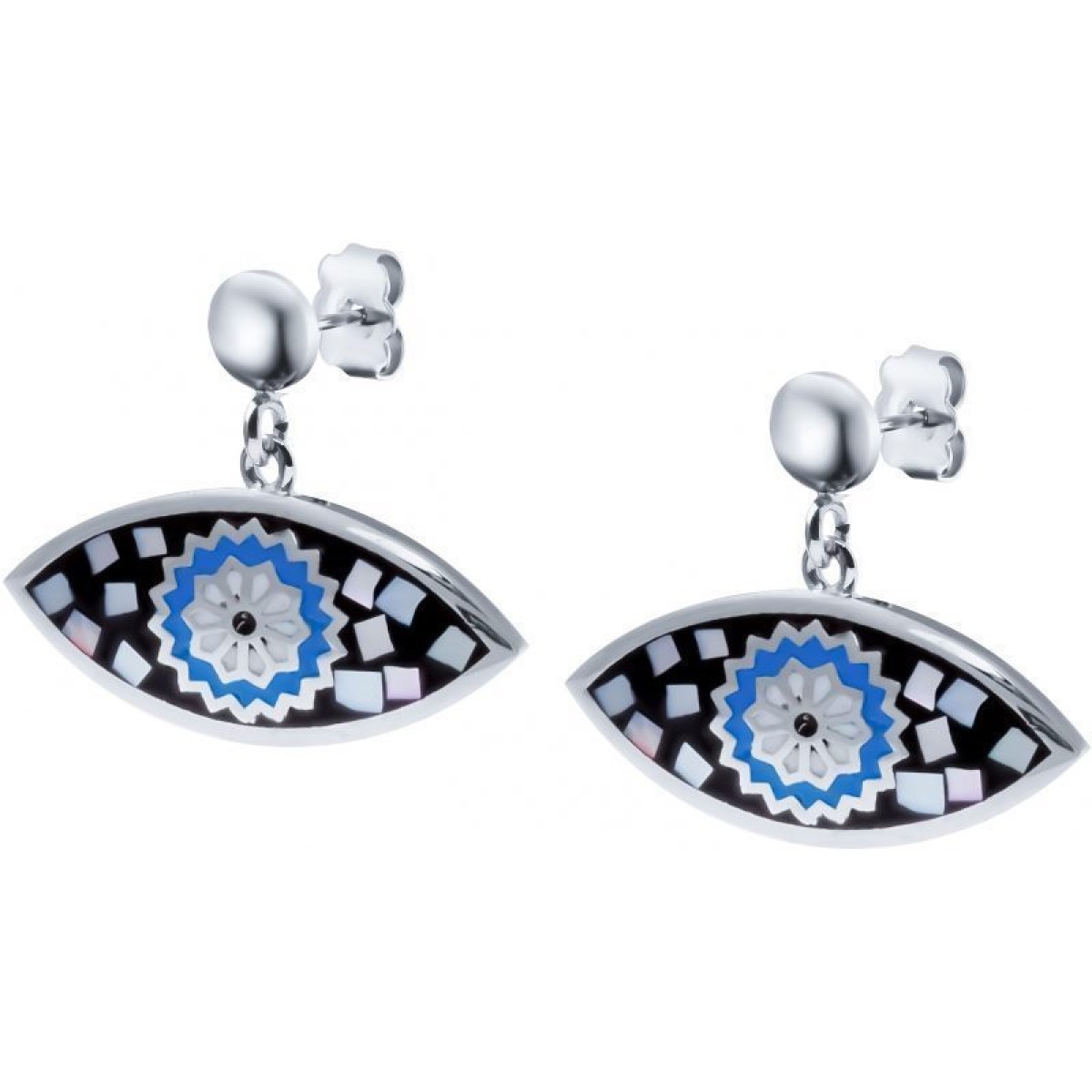 Boucles d'Oreilles  Acier