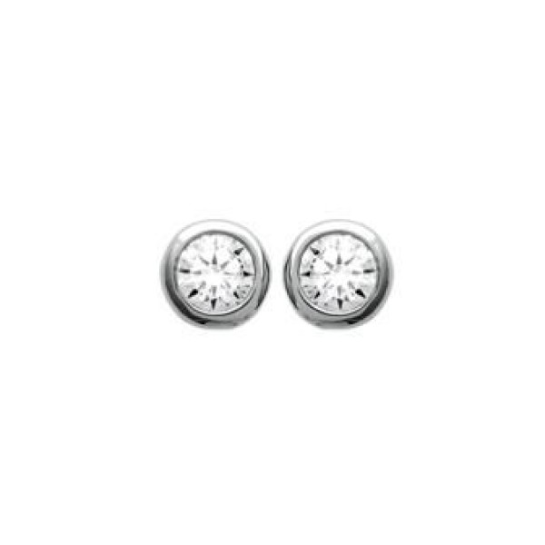 Boucles d'Oreilles  Argent 925/1000 Oxyde de Zirconium