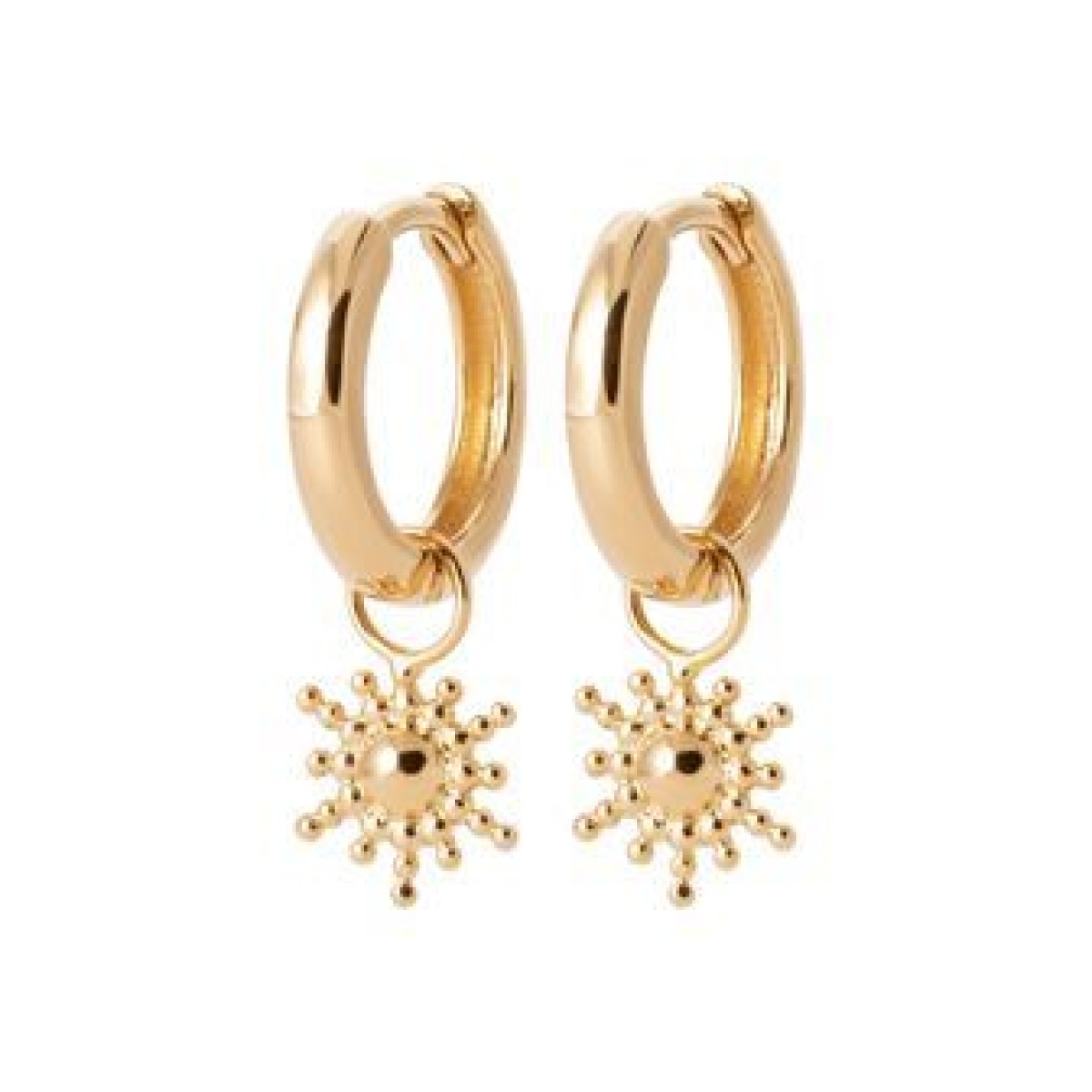 Boucles d'Oreilles  Plaqué Or