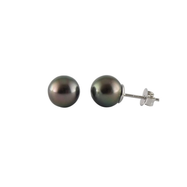 Boucles d'Oreilles  Argent 925/1000 Perle de Tahiti