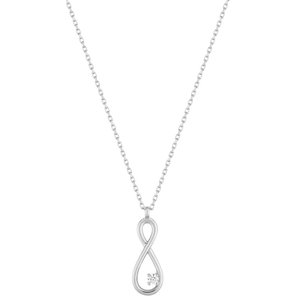 Collier  Or 375/1000 Oxyde de Zirconium