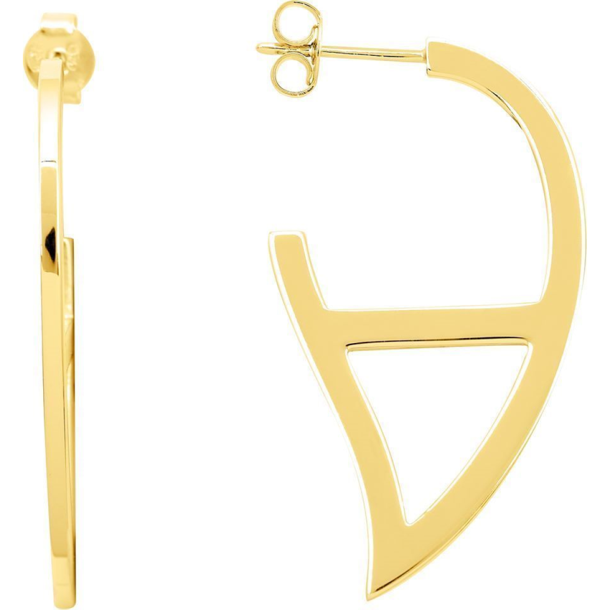 Boucles d'Oreilles  Plaqué Or