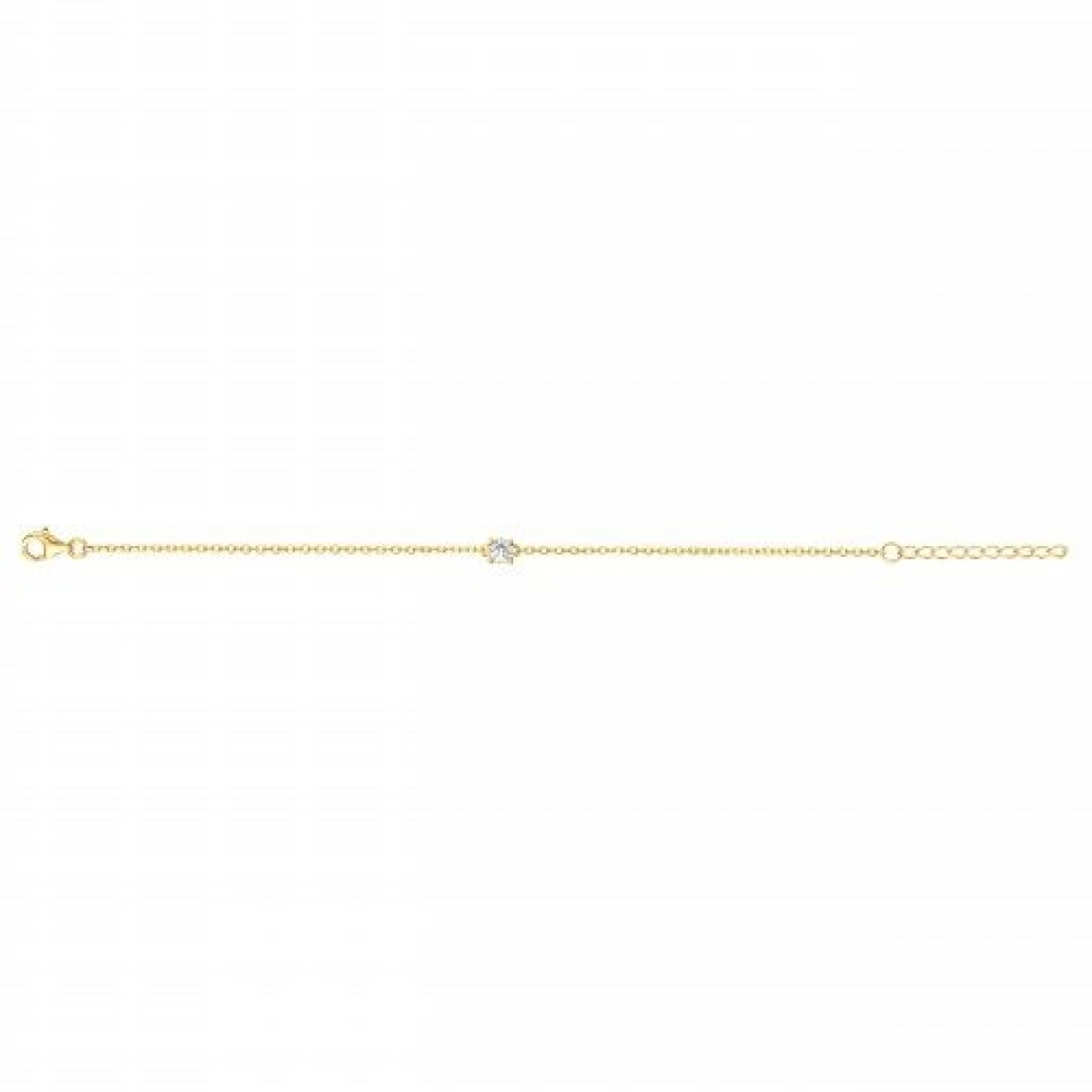 Bracelet  Plaqué Or Oxyde de Zirconium