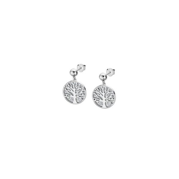 Boucles d'Oreilles LOTUS STYLE Acier