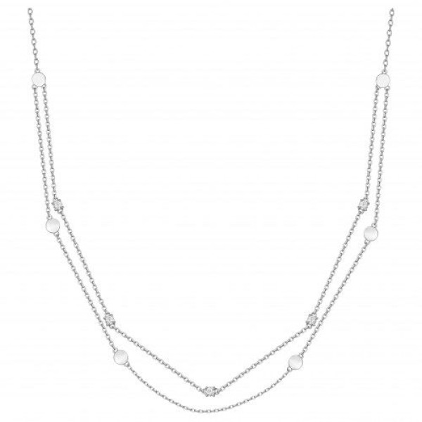 Collier  Argent 925/1000 Oxyde de Zirconium