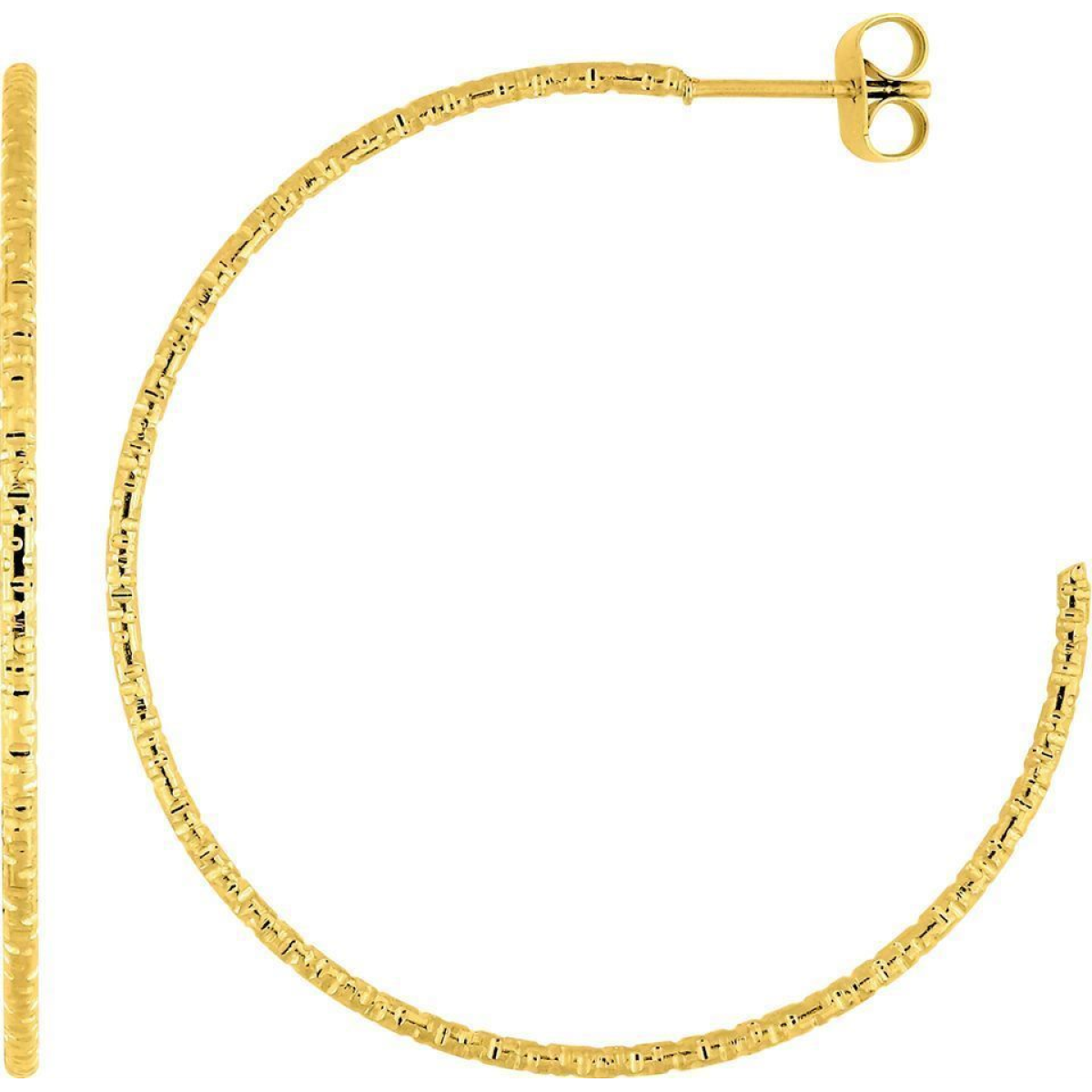 Boucles d'Oreilles  Acier