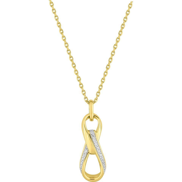 Collier  Plaqué Or Oxyde de Zirconium