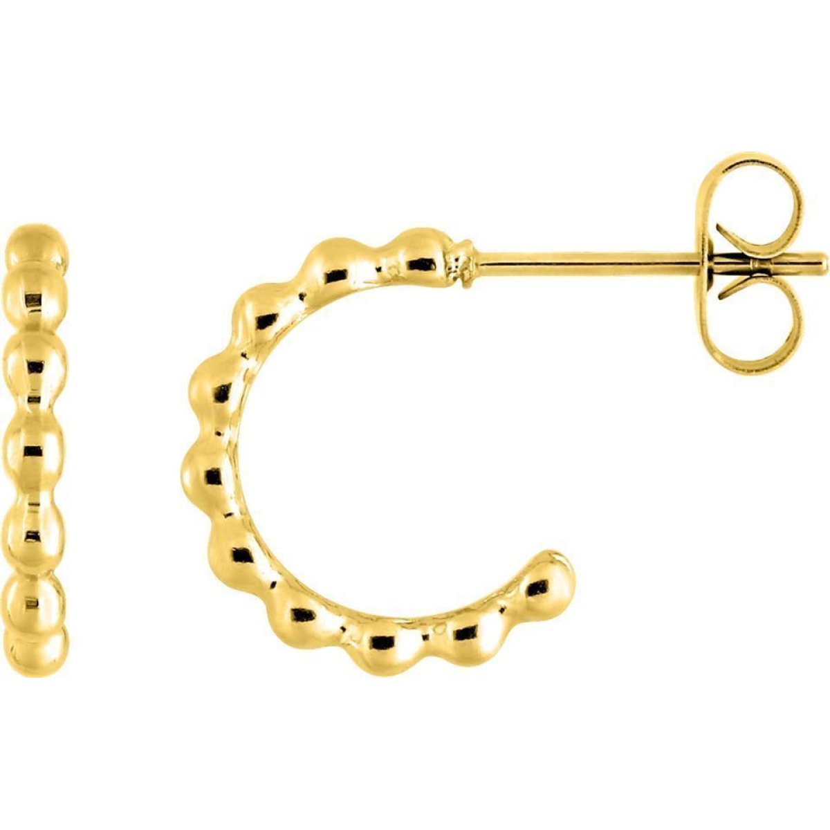 Boucles d'Oreilles  Acier