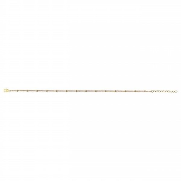 Chaine de Cheville  Plaqué Or