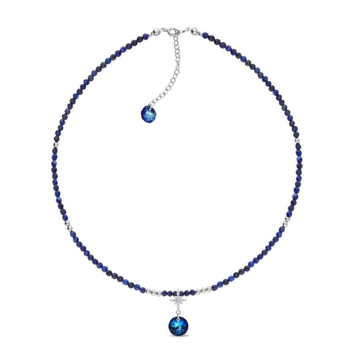 Collier  Argent 925/1000 Cristal