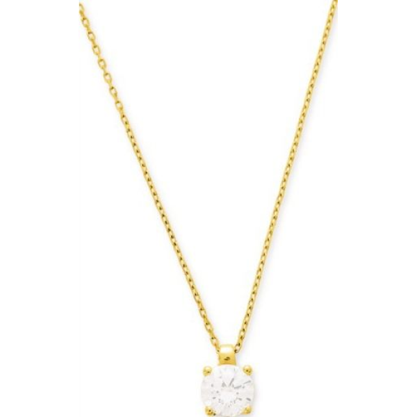 Collier  Or 375/1000 Oxyde de Zirconium