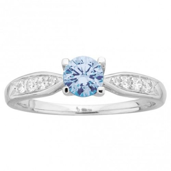 Bague  Argent 925/1000 Oxyde de Zirconium