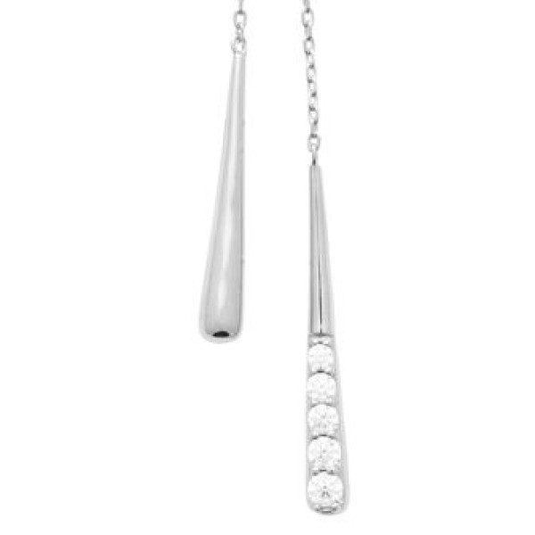 Collier  Argent 925/1000 Oxyde de Zirconium