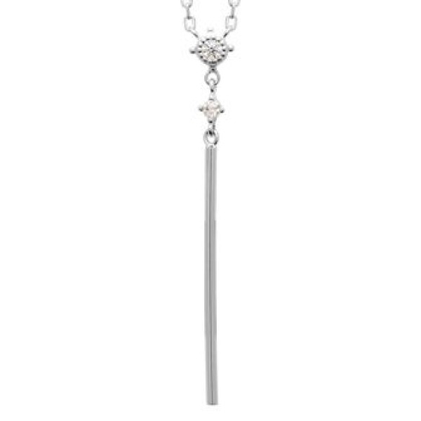 Collier  Argent 925/1000 Oxyde de Zirconium