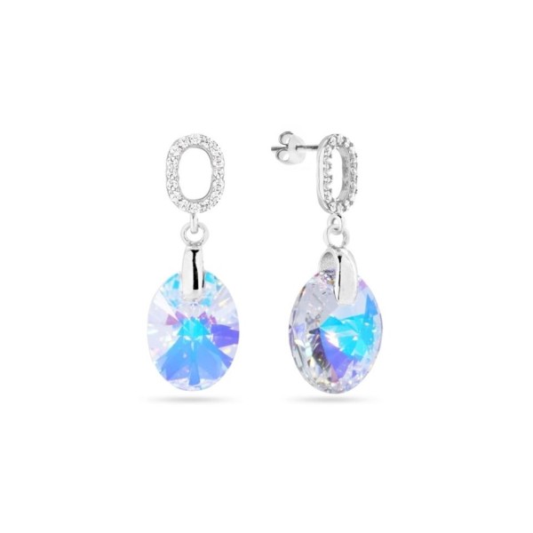 Boucles d'Oreilles  Argent 925/1000 Cristal