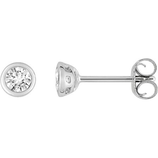 Boucles d'Oreilles  Argent 925/1000 Oxyde de Zirconium