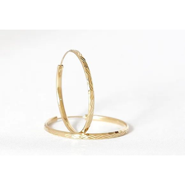 Boucles d'Oreilles  Plaqué Or