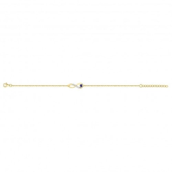 Bracelet  Plaqué Or Oxyde de Zirconium