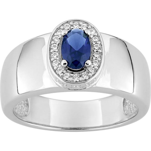 Bague  Argent 925/1000 Oxyde de Zirconium