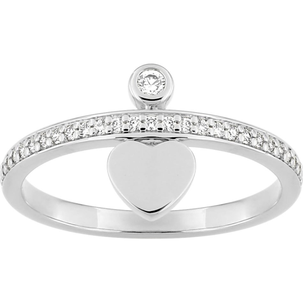 Bague  Argent 925/1000 Oxyde de Zirconium