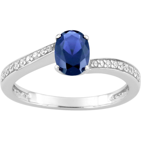Bague  Argent 925/1000 Oxyde de Zirconium